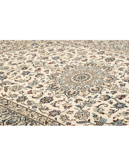 Rug Kashan Persia white 200x293