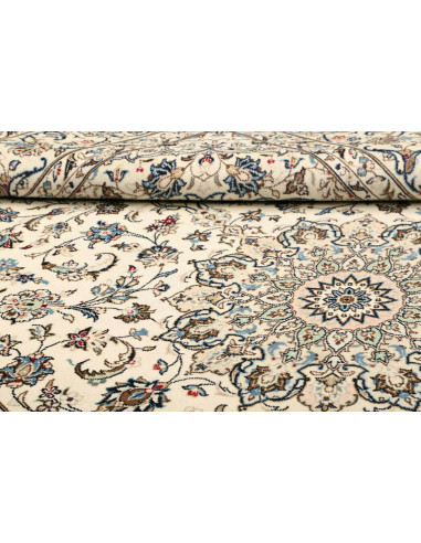 Rug Kashan Persia white 200x293