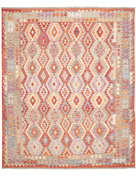 Kilim 255x302 Cm Kilim Afghanistan Lana Cardata A Mano