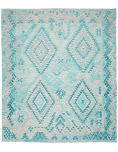 Kilim 246x284 Cm Kilim, Afghanistan, Hand-carded Wool warp: