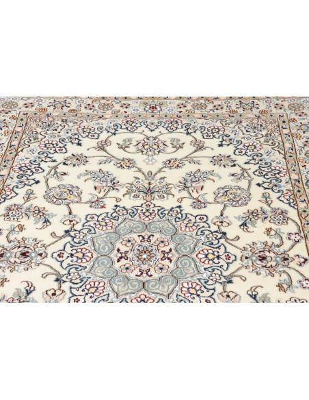 Nain 9la 138x204 Cm Nain 9la, Persia, Hand-carded Wool And