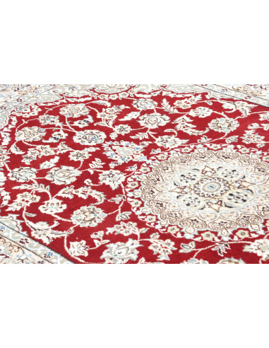 Nain 9la 130x200 Cm Nain 9la, Persia, Hand-carded Wool And