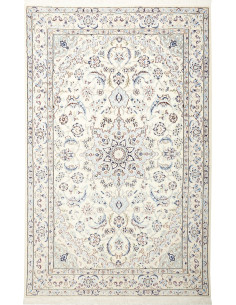 Nain 9la 132x208 Cm Nain 9la, Persia, Hand-carded Wool And