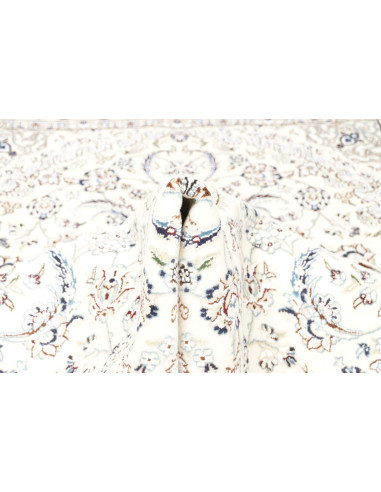 Nain 9la 132x208 Cm Nain 9la, Persia, Hand-carded Wool And