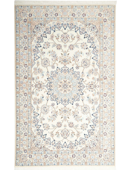 Nain 9la 136x217 Cm Nain 9la, Persia, Lana Cardata A Mano E