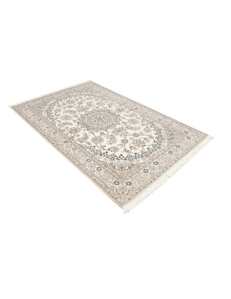 Nain 9la 136x217 Cm Nain 9la, Persia, Lana Cardata A Mano E