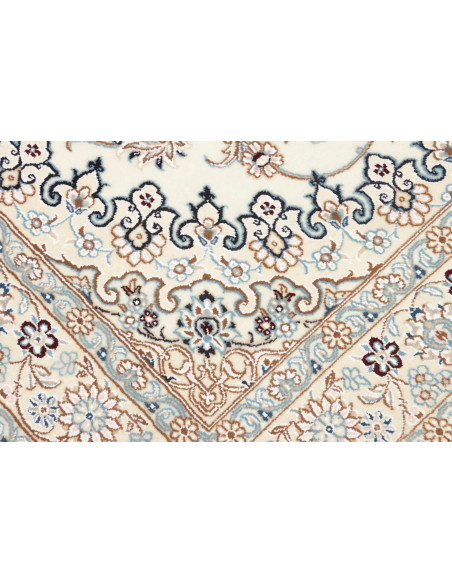 Nain 9la 136x217 Cm Nain 9la, Persia, Lana Cardata A Mano E