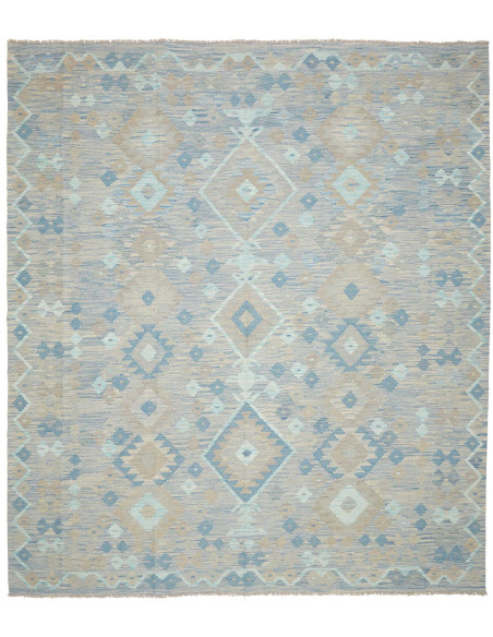 Kilim 255x293 Cm Kilim, Afghanistan, Hand-carded Wool