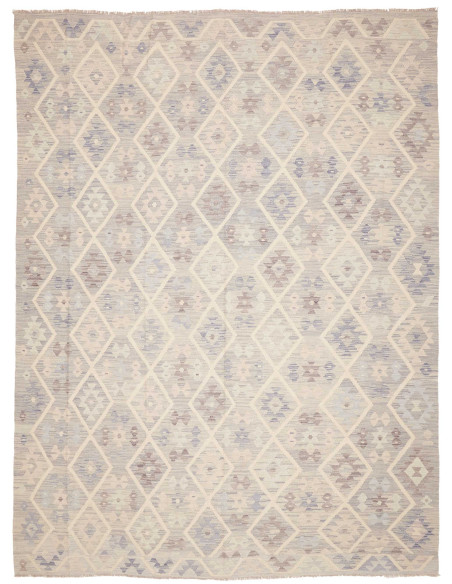 Kilim 257x342 Cm Kilim Afghanistan, Lana Cardata A Mano,