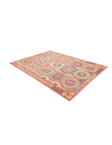 Kilim 184x248 Cm Kilim, Afghanistan, Hand-carded Wool (warp: