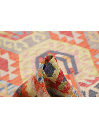 Kilim 184x248 Cm Kilim, Afghanistan, Hand-carded Wool (warp: