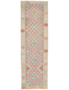 Kilim 73x244 Cm Kilim, Afghanistan, Hand-carded Wool,