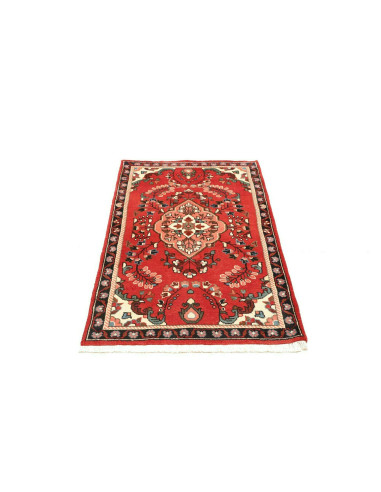 Rug Hamadan Persia brown grey 81x137