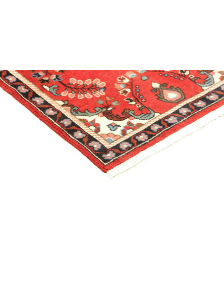 Rug Hamadan Persia brown grey 81x137