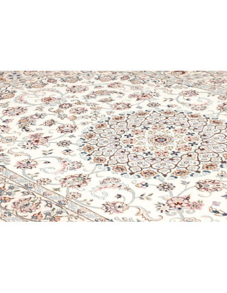 Nain 9la 150x242 Cm Nain 9la, Persia, Hand-carded Wool And