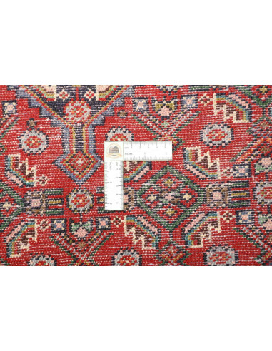 Tappeto Hamadan Persia verde rosso 80x130