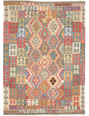 Kilim 171x237 Cm Kilim Afghanistan, Hand-carded Wool,