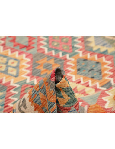 Kilim 171x237 Cm Kilim Afghanistan, Lana Cardata A Mano,