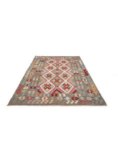 Kilim 172x241 Cm Kilim, Afghanistan, Hand-carded Wool, 2