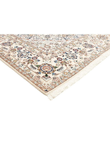 Nain 9la 200x307 Cm Nain 9la, Persia, Lana Cardata A Mano E