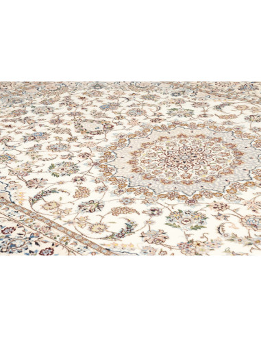 Nain 9la 200x307 Cm Nain 9la, Persia, Lana Cardata A Mano E