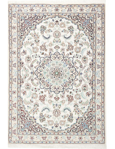 Nain 9la 102x145 Cm Nain 9la Persia Hand-carded Wool And