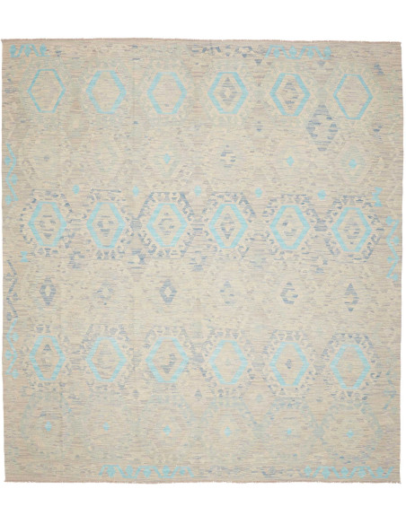 Kilim 261x290 Cm Kilim, Afghanistan, Lana Cardata A Mano