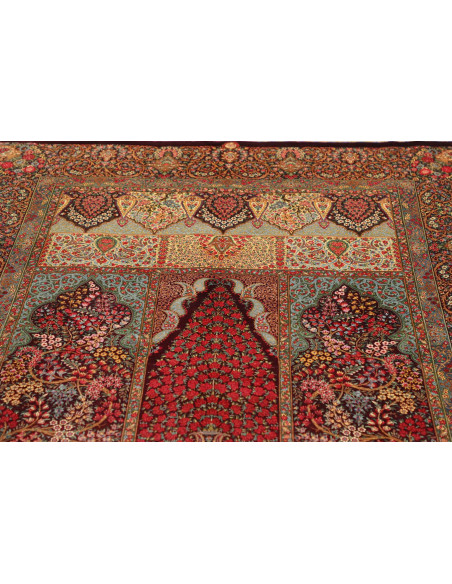 Ghom Seta 139x200 Cm Ghom Seta, Persia, 100% Seta,