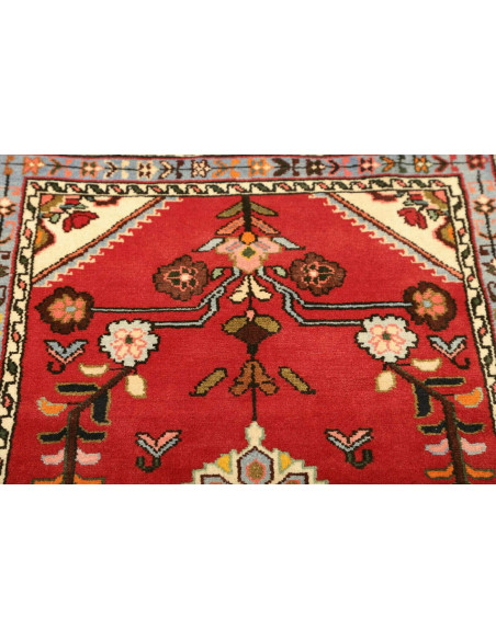 Rug Hamadan Persia brown white 90x138