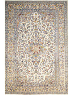 Kashan 206x315 Cm Kashan, Persia, Hand-carded Wool warp: