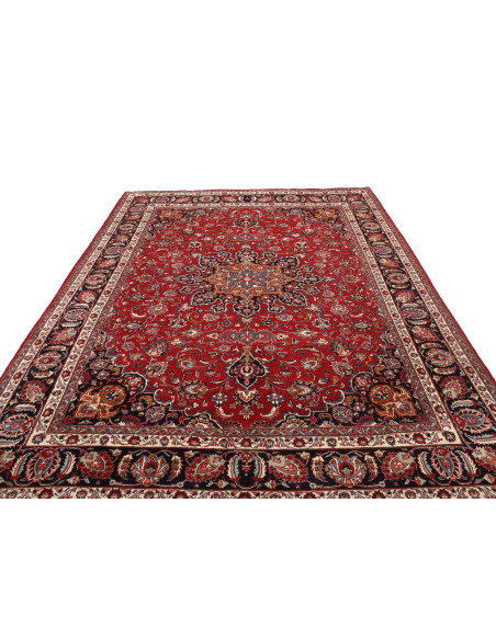 Mashad 244x340 Cm Mashad, Persia, Hand-carded Wool, Cotton,