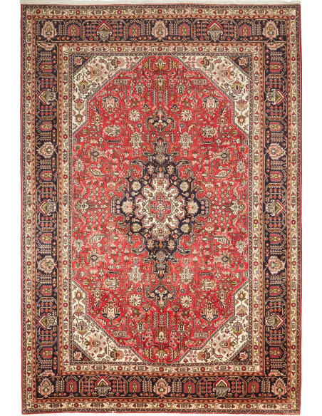 Tabriz 200x295 Cm Tabriz, Persia, Hand-carded Wool, Cotton,