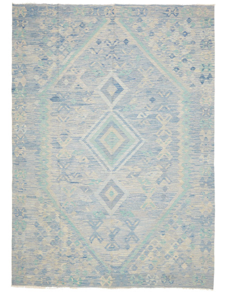 Kilim 210x295 Cm Kilim, Afghanistan, Hand-carded Wool warp: