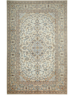 Kashan 198x308 Cm Kashan, Persia, Hand-carded Wool warp: