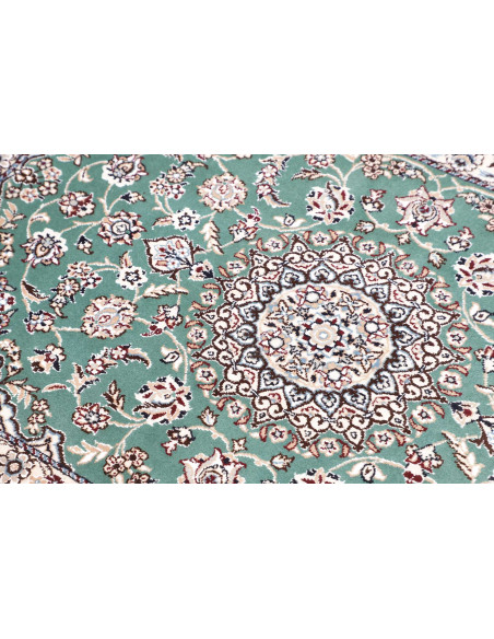 Nain 9la 80x120 Cm Nain 9la, Persia, Hand-carded Wool And