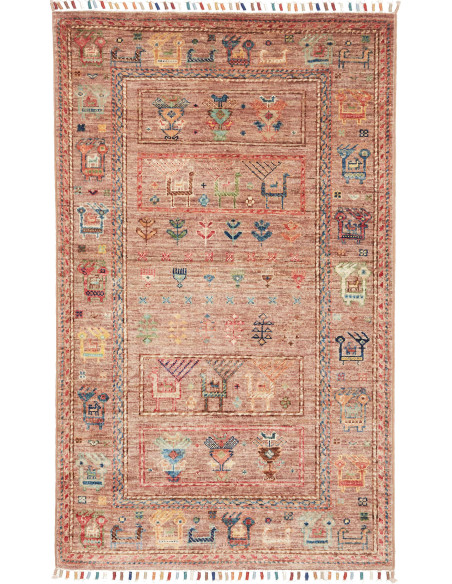 Rubin 78x126 Cm Rubin, Pakistan, Lana Cardata A Mano,