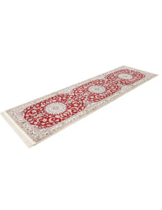 Nain 9la 90x309 Cm Nain 9la, Persia, Lana Cardata A Mano E 2
