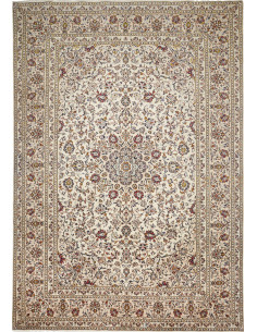 Kashan 248x358 Cm Kashan, Persia, Lana Cardata A Mano