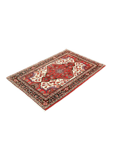 Rug Hamadan Persia brown yellow 85x135