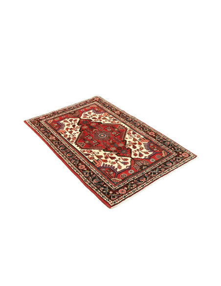 Rug Hamadan Persia brown yellow 85x135