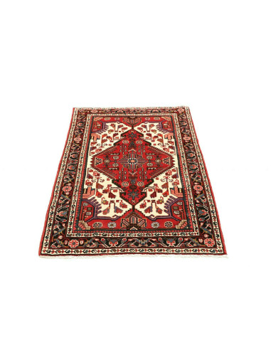 Rug Hamadan Persia brown yellow 85x135