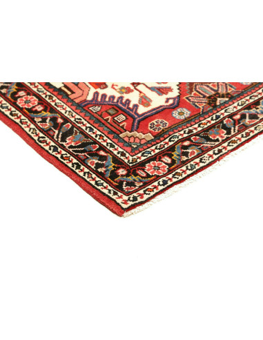 Rug Hamadan Persia brown yellow 85x135