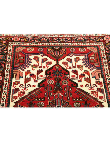 Rug Hamadan Persia brown yellow 85x135