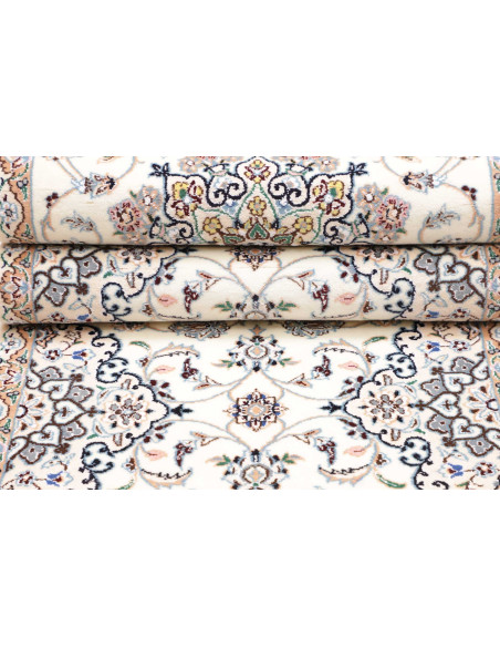 Nain 9la 69x386 Cm Nain 9la, Persia, Hand-carded Wool And