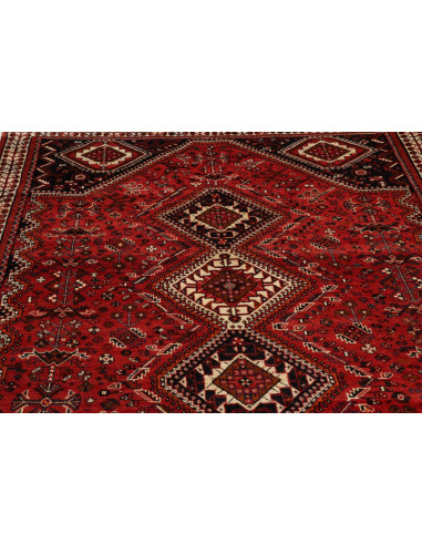 Shiraz 183x285 Cm Shiraz, Persia, Lana Cardata A Mano
