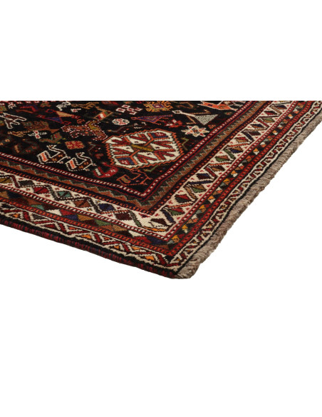 Shiraz 183x295 Cm Shiraz, Persia, Hand-carded Wool warp: