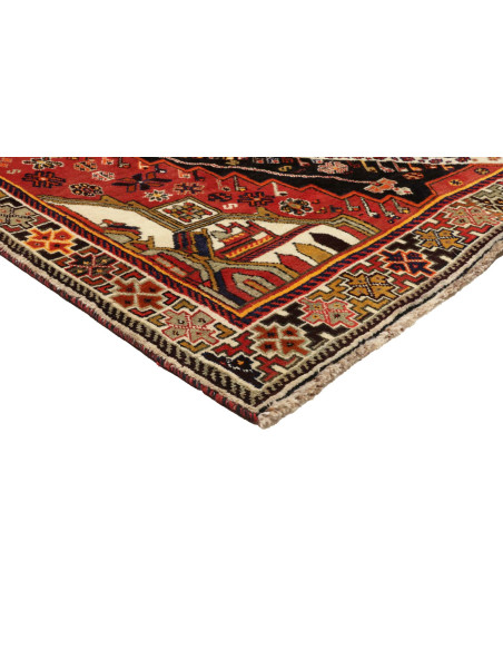 Shiraz 180x260 Cm Shiraz Persia Hand-carded Wool Cotton