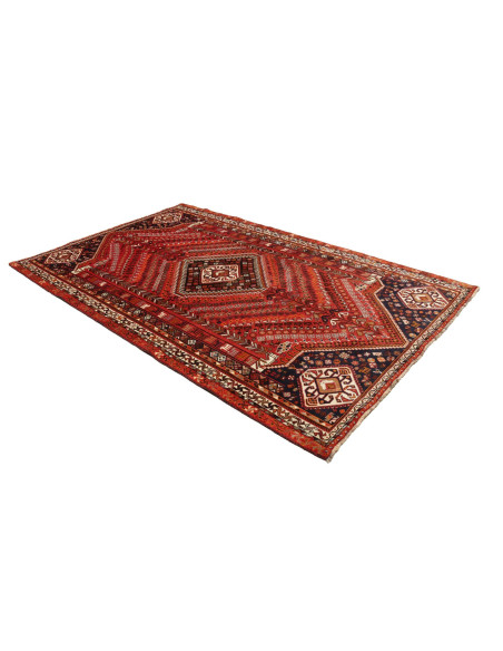 Shiraz 180x295 Cm Shiraz, Persia, Lana Cardata A Mano