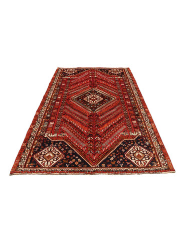 Shiraz 180x295 Cm Shiraz, Persia, Lana Cardata A Mano