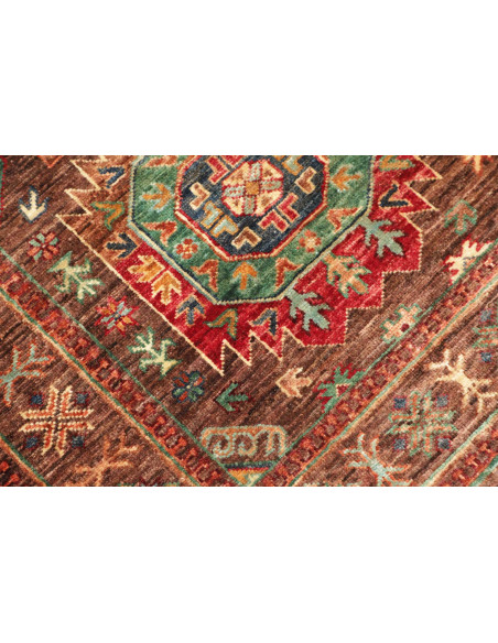 Rug Samarkand Pakistan 83x278 Rust Brown Teal G